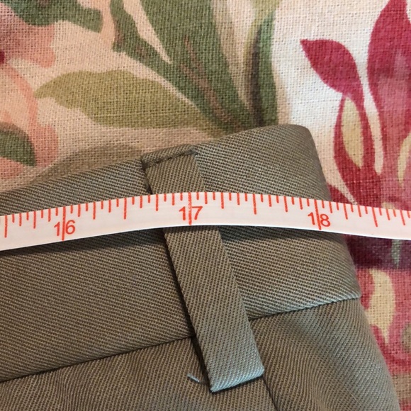 Vtg BROOKS BROTHERS 346 Trousers Size 36”W 28”L Tan Pleat 100% Wool Career $195 - Picture 15 of 16